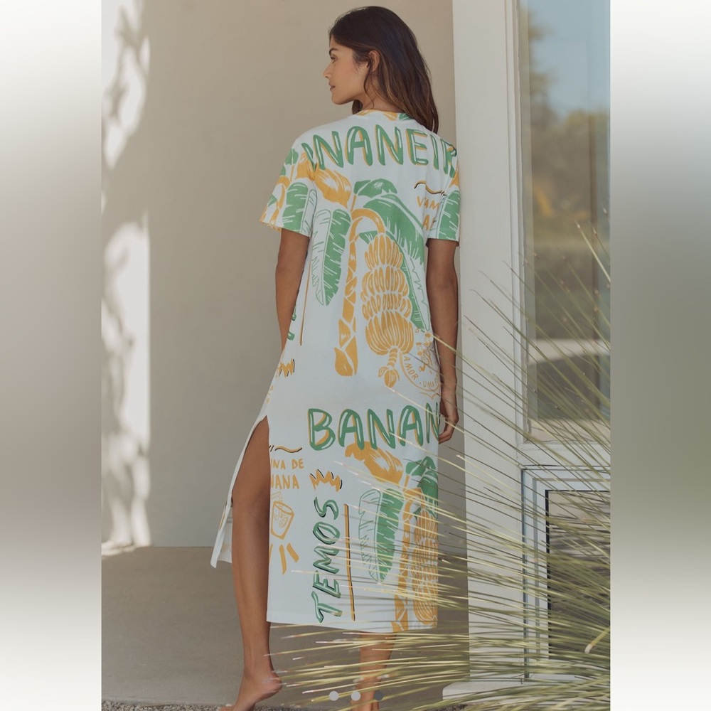 Farm Rio x Anthropologie Printed T-Shirt
Midi Dress